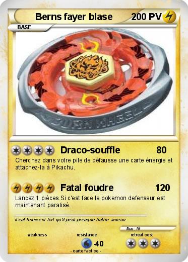 Pokemon Berns fayer blase