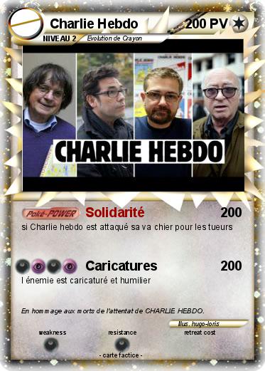 Pokemon Charlie Hebdo