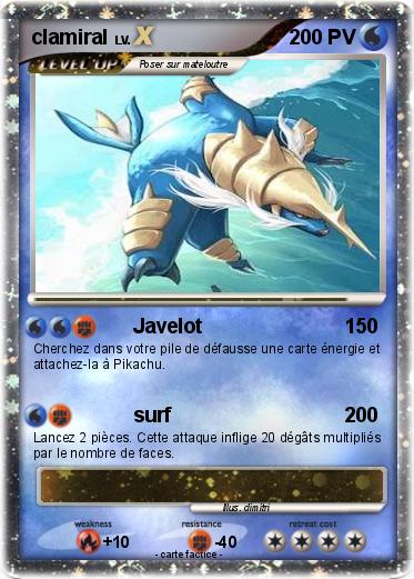 Pokemon clamiral