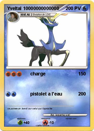 Pokemon Yveltal 10000000000000