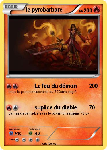 Pokemon le pyrobarbare