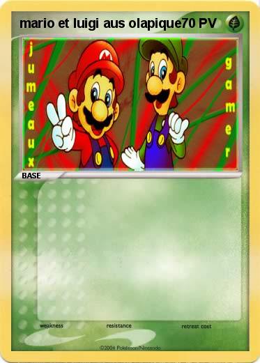 Pokemon mario et luigi aus olapique