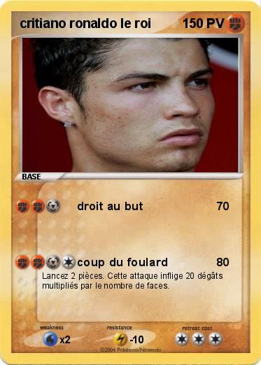 Pokemon critiano ronaldo le roi