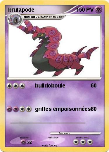 Pokemon brutapode