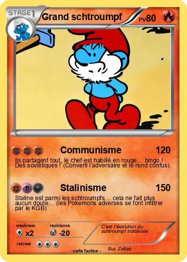 Pokemon Grand schtroumpf