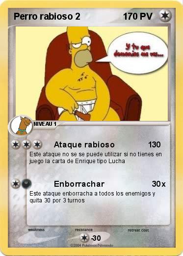 Pokemon Perro rabioso 2                 1