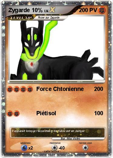 Pokemon Zygarde 10%