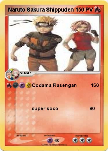 Pokemon Naruto Sakura Shippuden