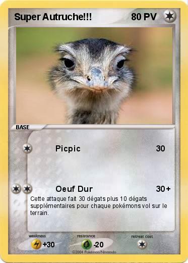Pokemon Super Autruche!!!