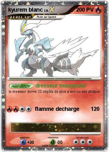 Pokemon kyurem blanc