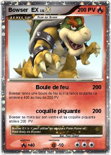 Pokemon Bowser  EX