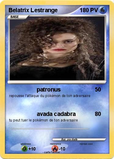 Pokemon Belatrix Lestrange