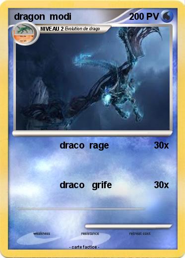 Pokemon dragon  modi