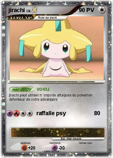 Pokemon jirachi