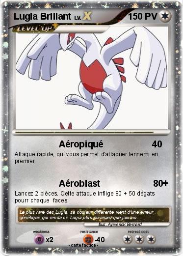 Pokemon Lugia Brillant