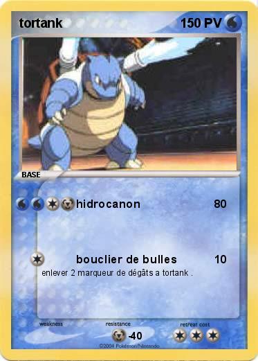 Pokemon tortank