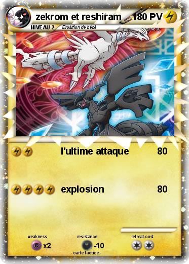 Pokemon zekrom et reshiram