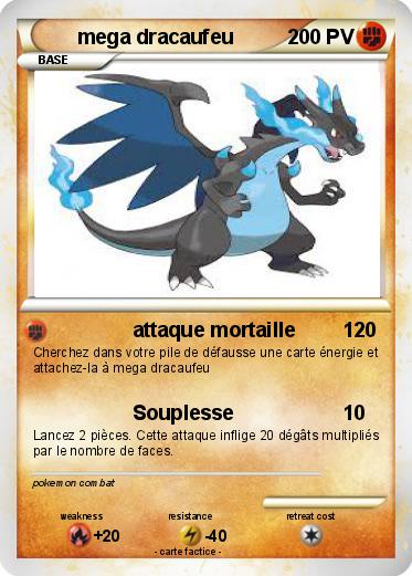 Pokemon mega dracaufeu