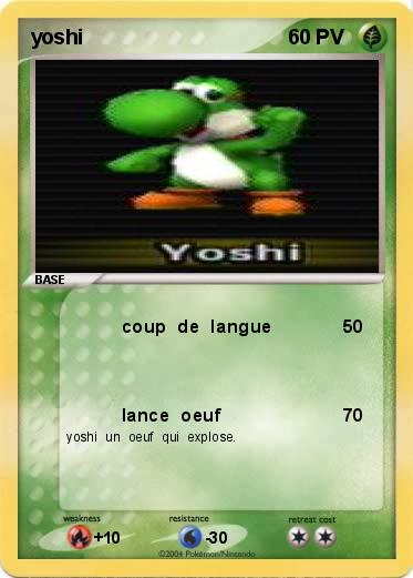 Pokemon yoshi