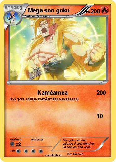 Pokemon Mega son goku