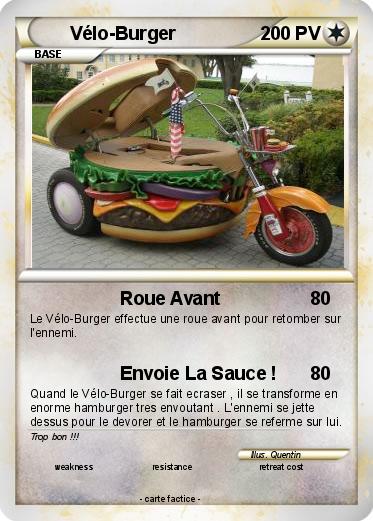 Pokemon Vélo-Burger