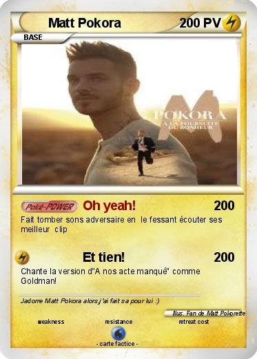 Pokemon Matt Pokora