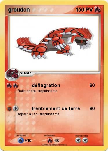 Pokemon groudon