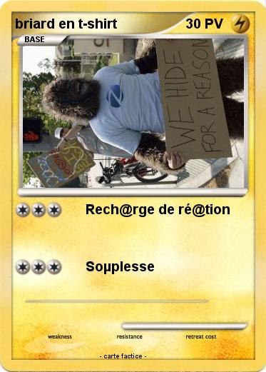 Pokemon briard en t-shirt