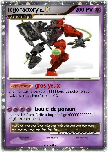 Pokemon lego factory