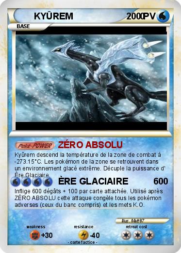 Pokemon KYÛREM                           0
