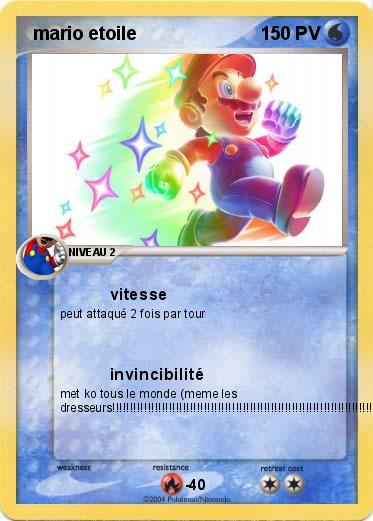 Pokemon  mario etoile