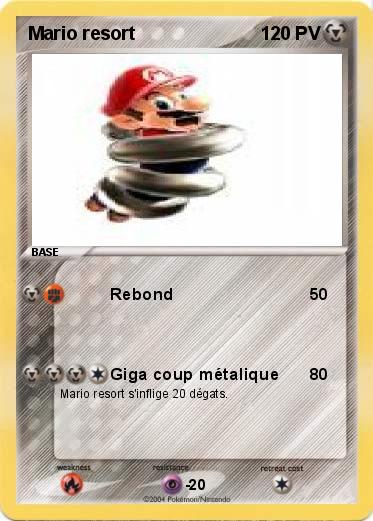 Pokemon Mario resort