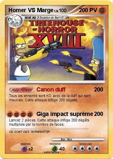 Pokemon Homer VS Marge
