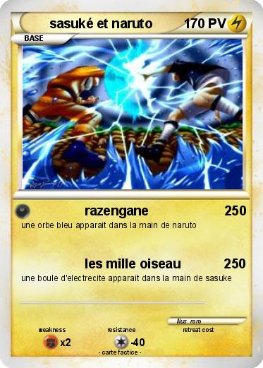 Pokemon sasuké et naruto