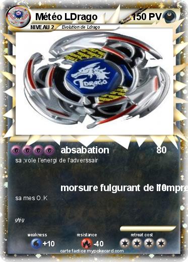 Pokemon Météo LDrago