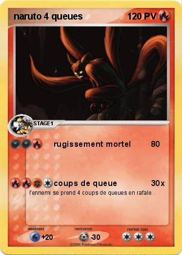 Pokemon naruto 4 queues