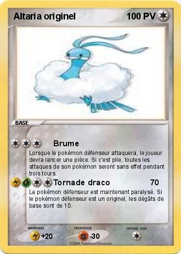Pokemon Altaria originel