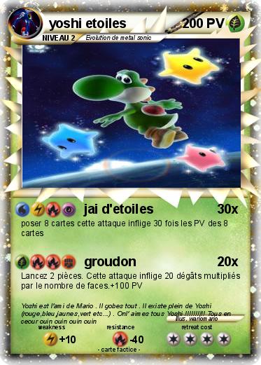 Pokemon yoshi etoiles