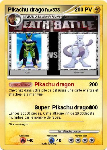 Pokemon Pikachu dragon