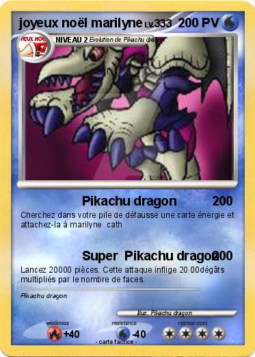 Pokemon joyeux noël marilyne