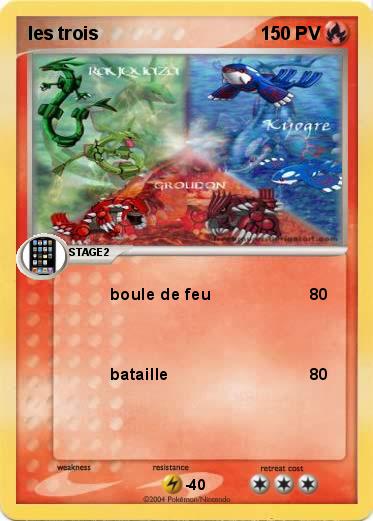 Pokemon les trois