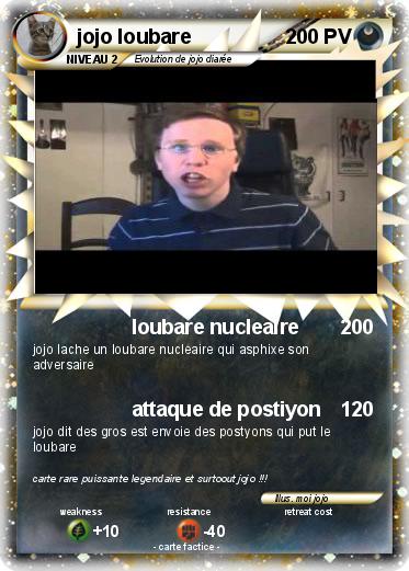 Pokemon jojo loubare