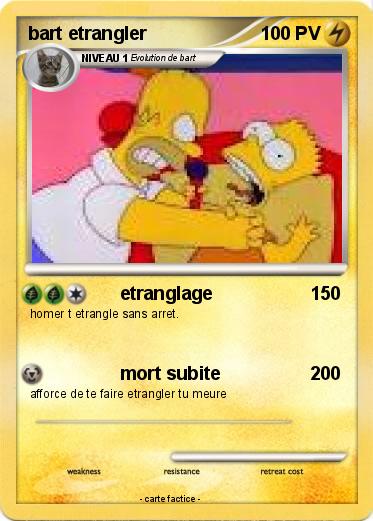 Pokemon bart etrangler