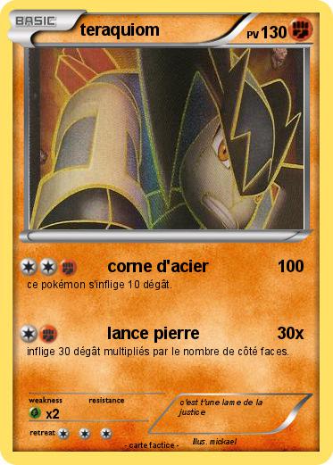 Pokemon teraquiom