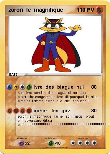 Pokemon zorori  le  magnifique