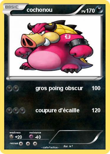 Pokemon cochonou