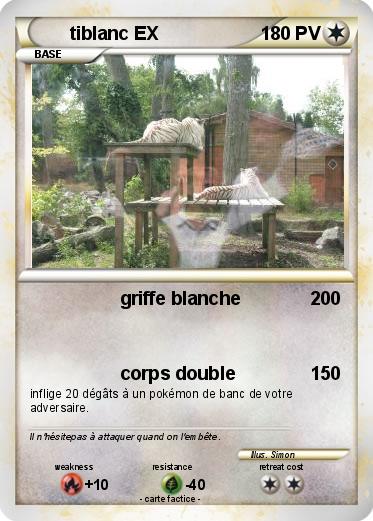 Pokemon tiblanc EX
