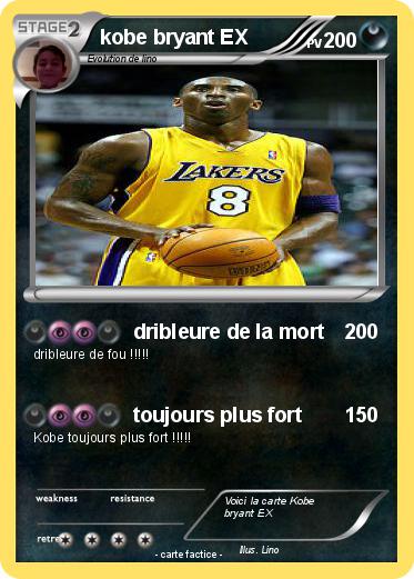 Pokemon kobe bryant EX