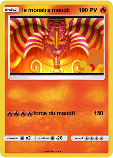 Pokemon le monstre maudit