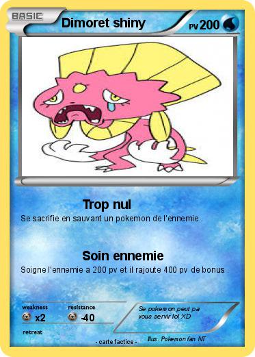 Pokemon Dimoret shiny